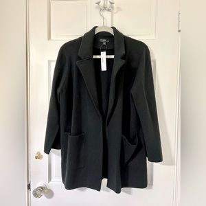 J. Crew Sophie Open-front Sweater Blazer, Large, NWT